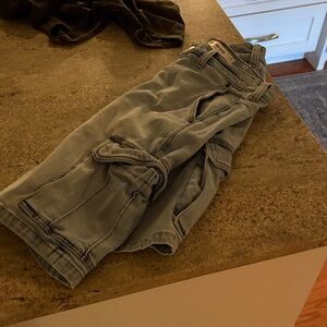 Hollister Blue Cargo Shorts